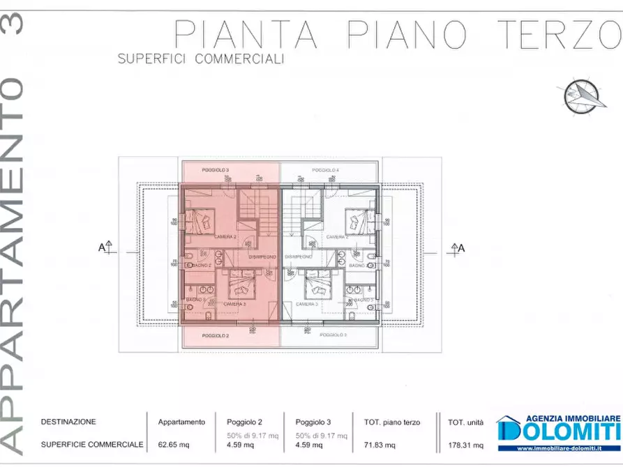 Immagine 11 di Appartamento in vendita  in Streda de Costa a Canazei