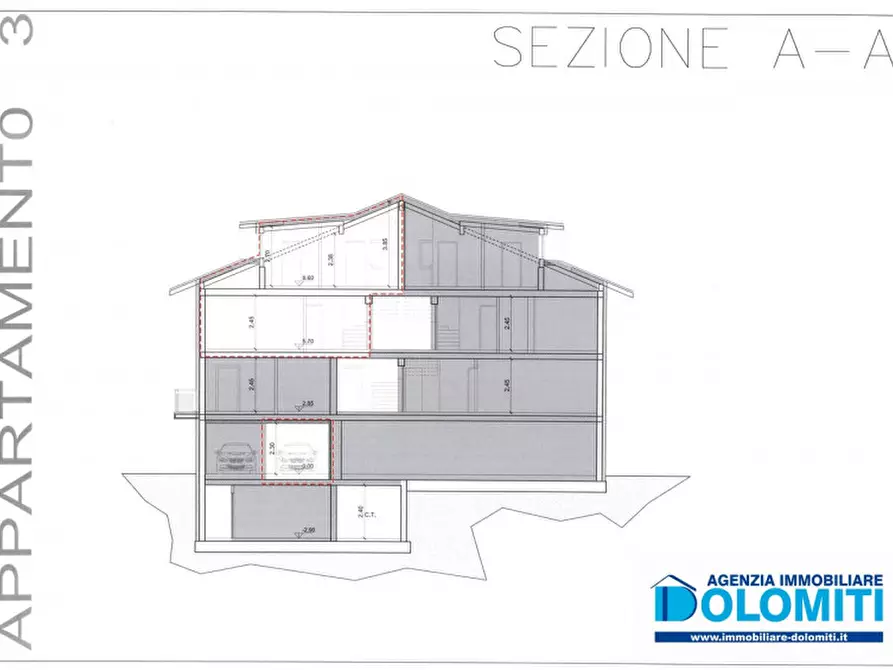 Immagine 12 di Appartamento in vendita  in Streda de Costa a Canazei