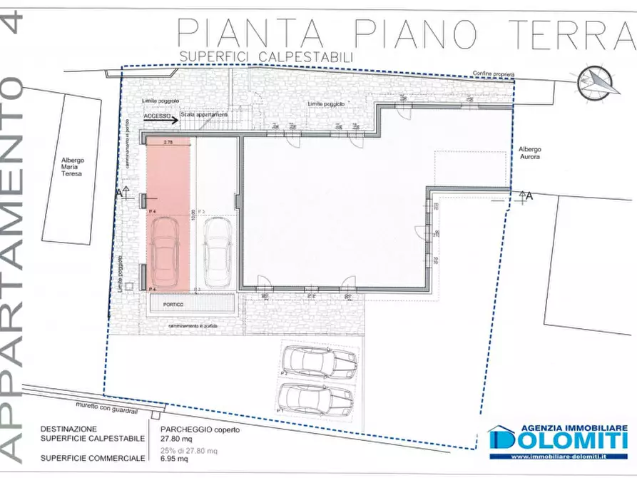 Immagine 14 di Appartamento in vendita  in Streda de Costa a Canazei