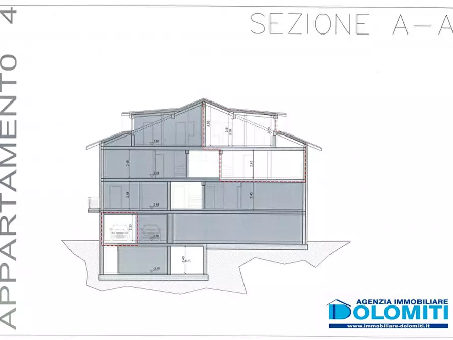 Immagine 17 di Appartamento in vendita  in Streda de Costa a Canazei