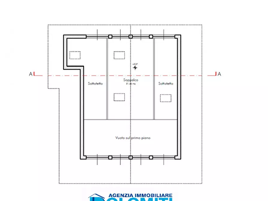 Immagine 12 di Attività commerciale in vendita  in Strada di Pian Trevisan - Strèda de Ciamp Trujan a Canazei