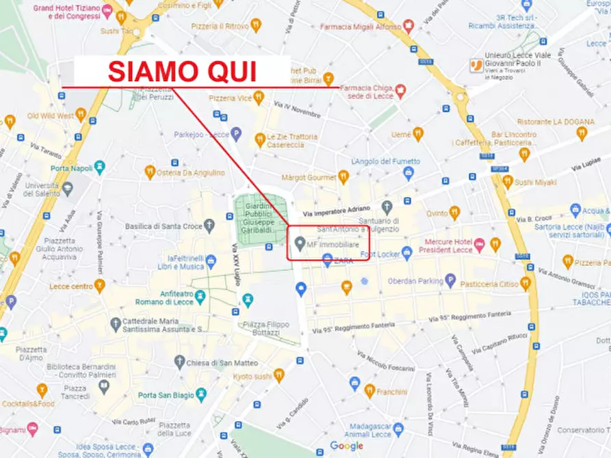 Immagine 10 di Negozio in affitto  in Via Gino De Sanctis a Lecce