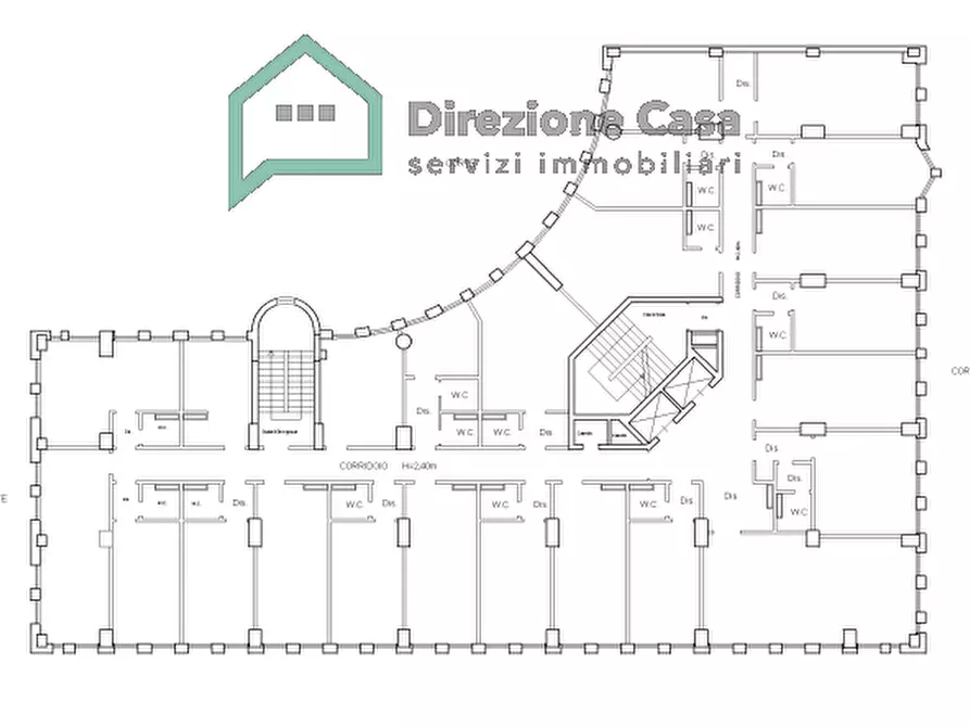 Immagine 11 di Ufficio in affitto  in CENTRO DIREZIONALE a Napoli