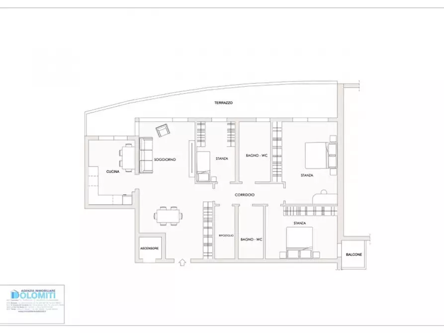 Immagine 20 di Appartamento in vendita  in Via Similaun - Similaunstraße a Bolzano