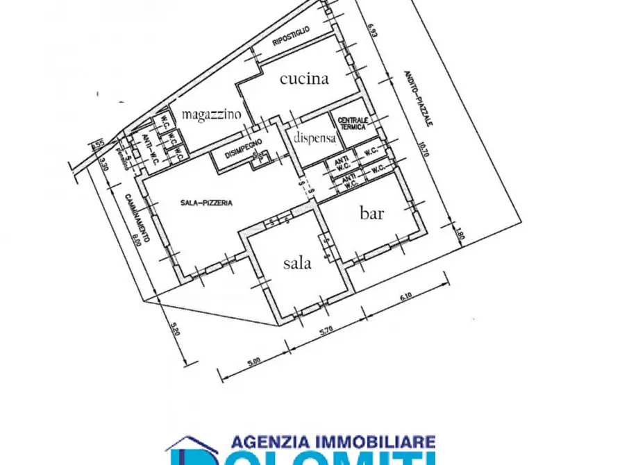 Immagine 14 di Attività commerciale in vendita  a Borgo D'anaunia