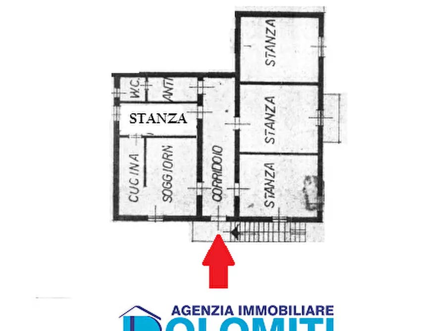 Immagine 11 di Appartamento in vendita  a Borgo D'anaunia