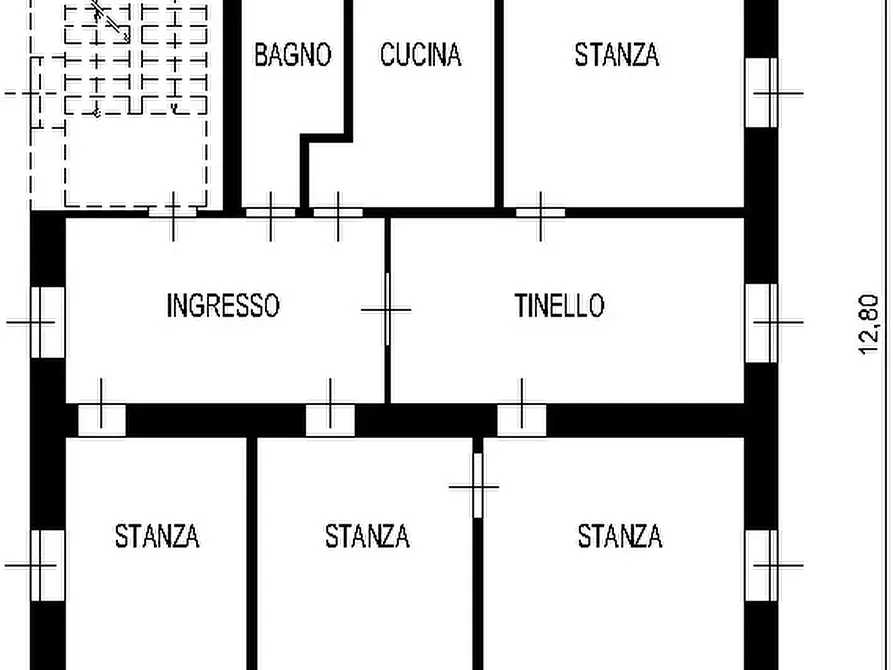 Immagine 2 di Appartamento in vendita  a Cavareno