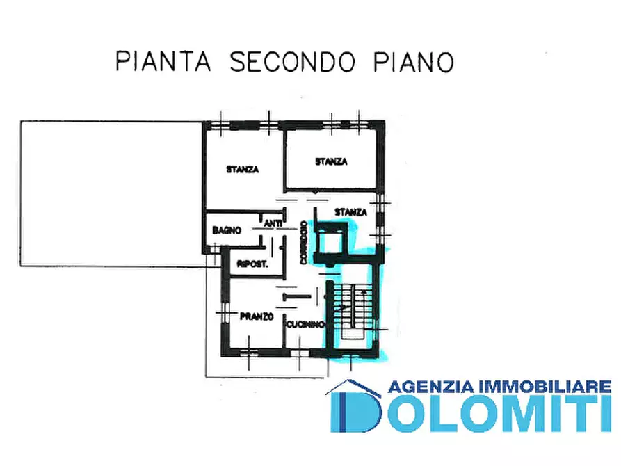 Immagine 9 di Villetta a schiera in vendita  a Ville D'anaunia