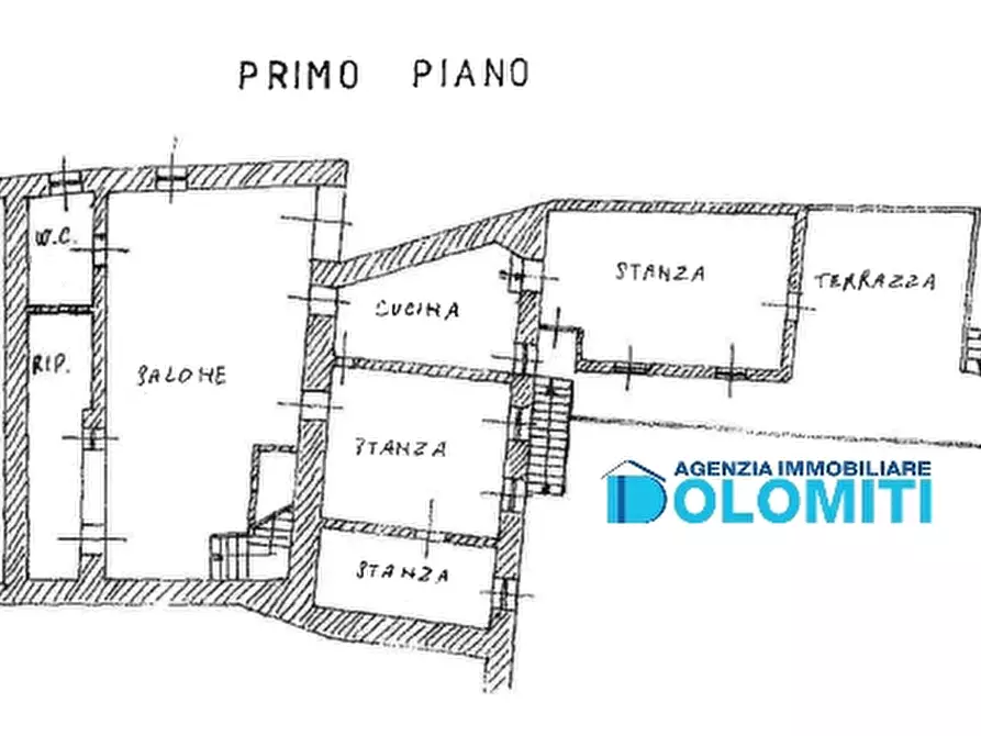 Immagine 35 di Villetta a schiera in vendita  a Sfruz