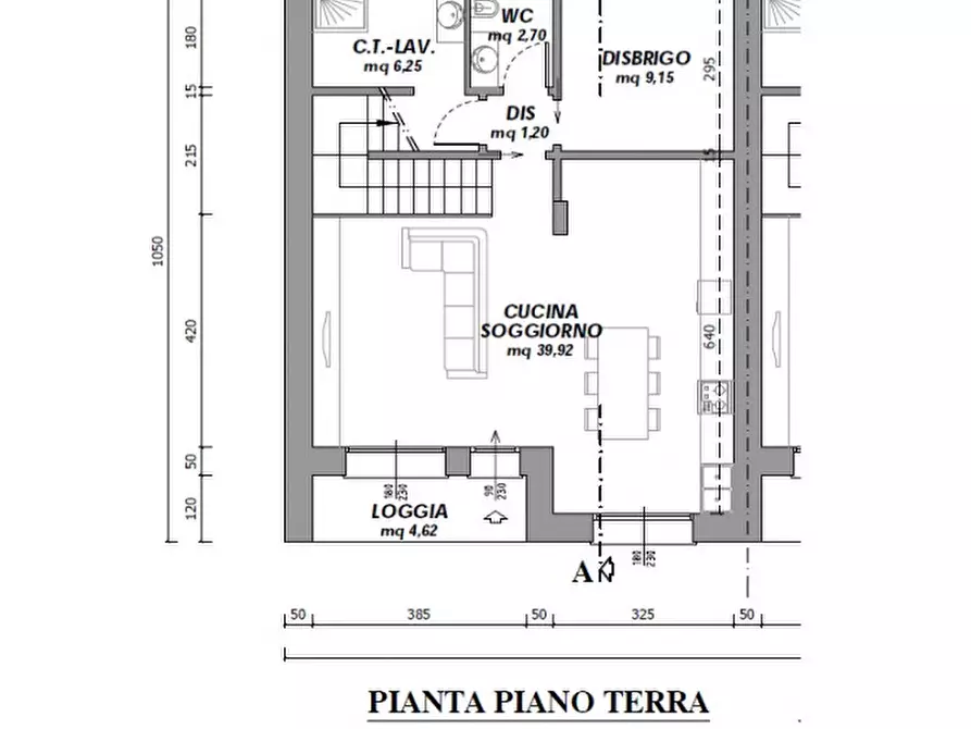 Immagine 27 di Villetta a schiera in vendita  a Istrana