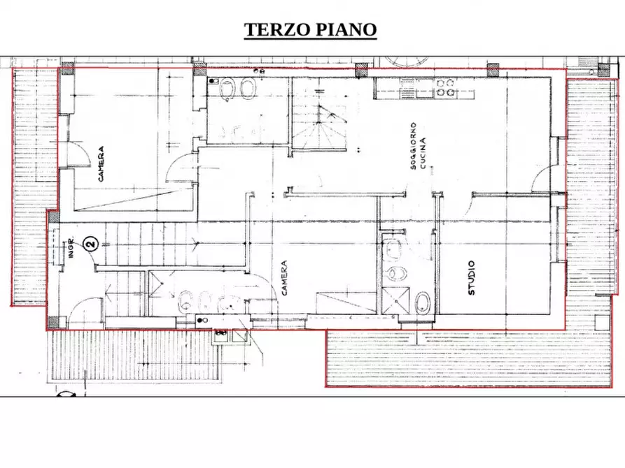 Immagine 2 di Appartamento in vendita  a Livinallongo Del Col Di Lana