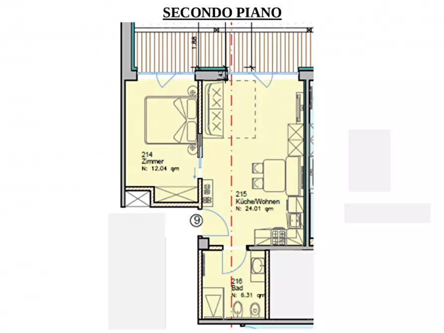 Immagine 7 di Appartamento in vendita  in Strada Colz a Badia .Abtei.