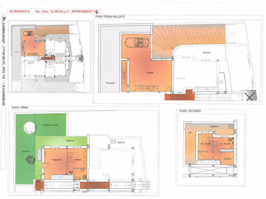 Immagine 48 di Villa in vendita  in Via Beinasco a Roma