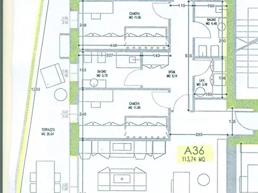 Immagine 11 di Appartamento in vendita  in Via Bezzecca a Padova