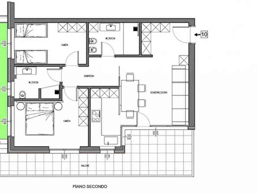 Immagine 5 di Appartamento in vendita  in Via Passua a Castelrotto .Kastelruth.