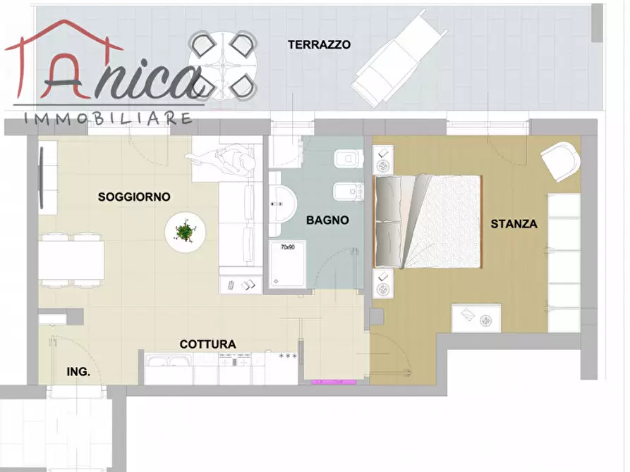 Immagine 12 di Appartamento in vendita  in Via della Canova a Trento