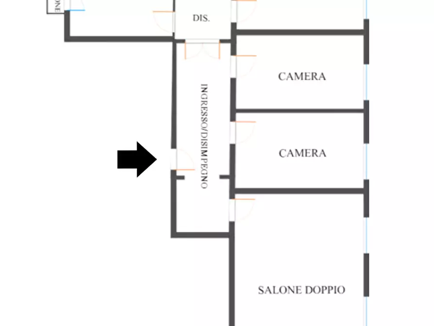 Immagine 34 di Appartamento in vendita  in Via Filippo Turati 68 a Roma