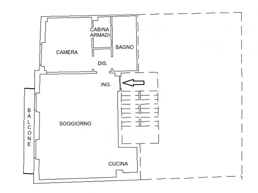Immagine 20 di Appartamento in affitto  in VIA ANGELO BROFFERIO 155 a Asti