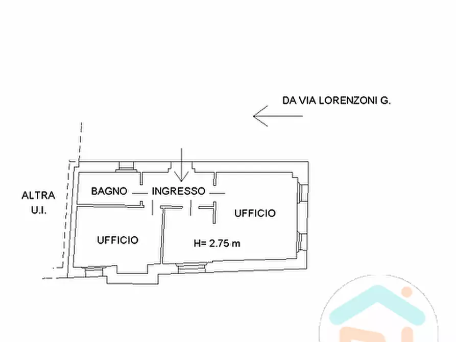 Immagine 21 di Ufficio in vendita  in via Lorenzoni a Gradisca D'isonzo