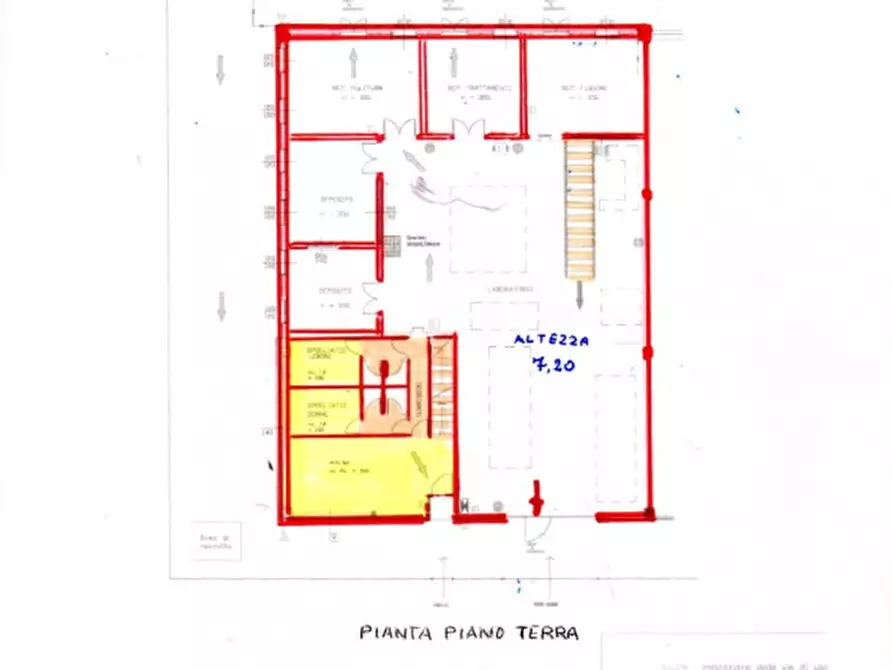 Immagine 2 di Capannone industriale in vendita  in Rubano zona industriale a Rubano