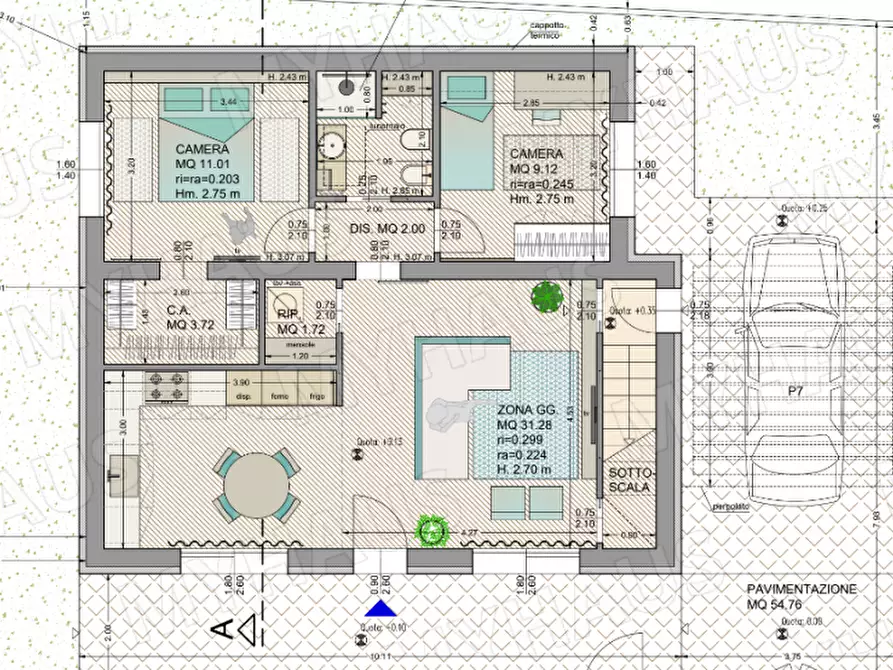 Immagine 41 di Casa indipendente in vendita  in Via Orsa Maggiore, 31a a Cesenatico