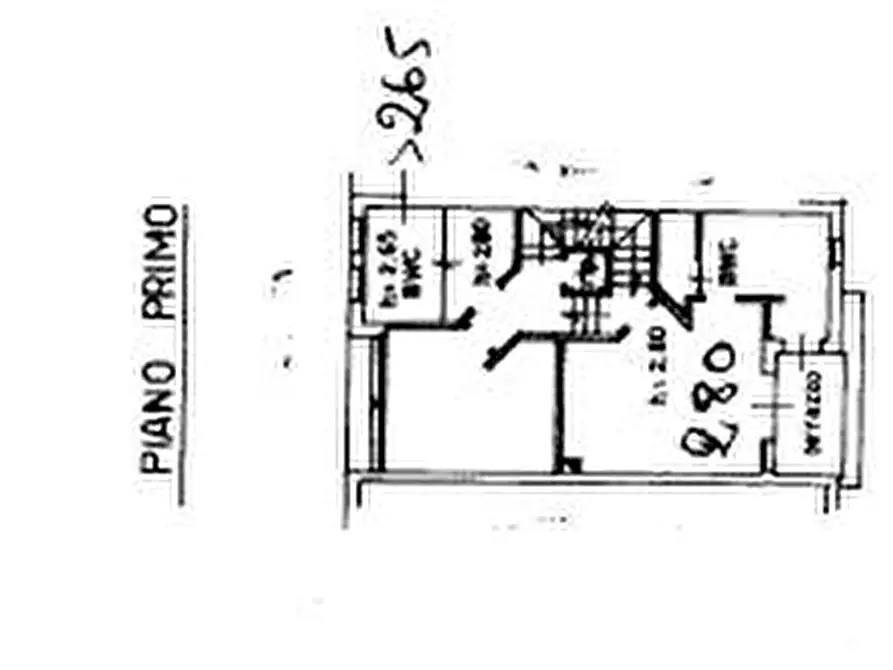 Immagine 17 di Villetta a schiera in vendita  a Prato