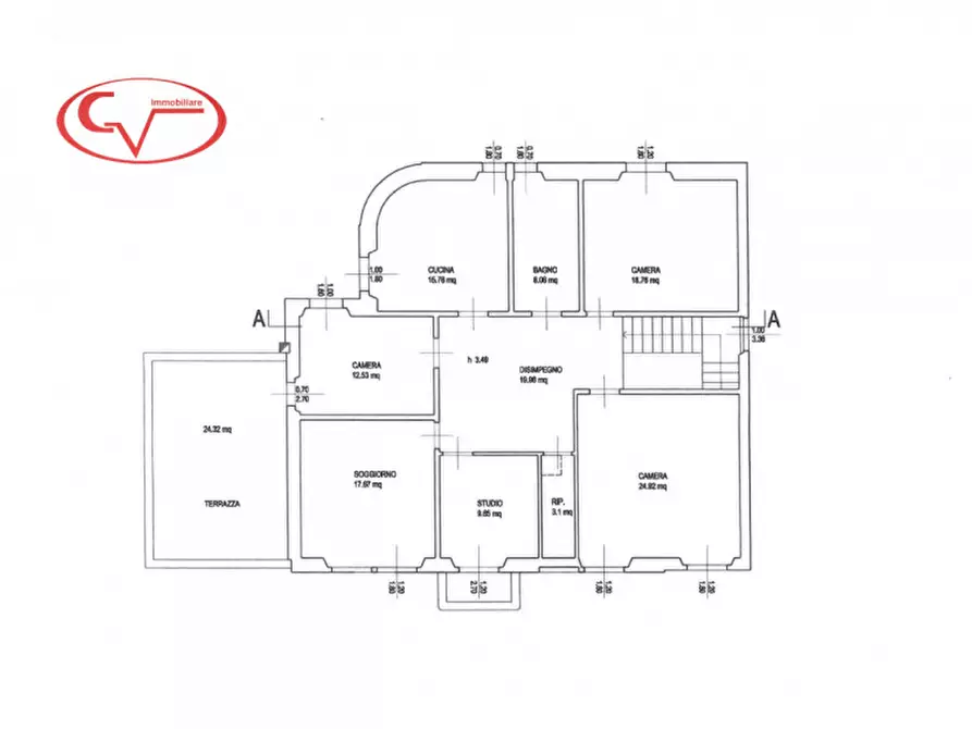 Immagine 20 di Appartamento in vendita  a Montevarchi