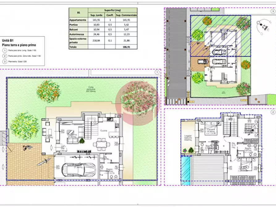 Immagine 5 di Casa bifamiliare in vendita  a Santarcangelo Di Romagna