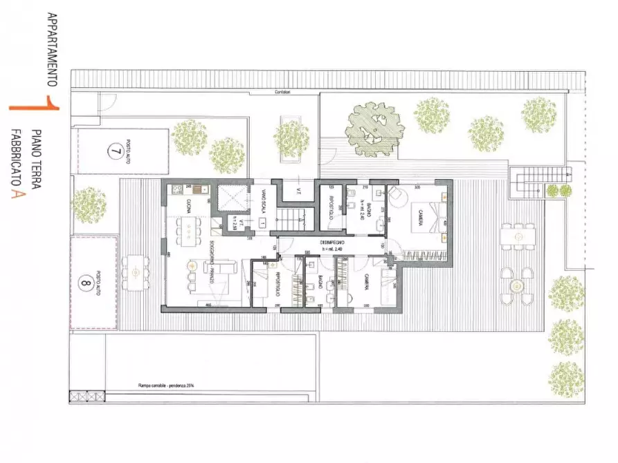 Immagine 4 di Appartamento in vendita  in Viale Bagno di Romagna a Riccione