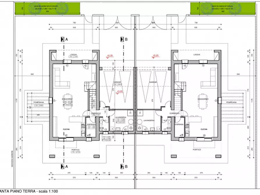 Immagine 1 di Casa bifamiliare in vendita  in via Chiesa a Asolo