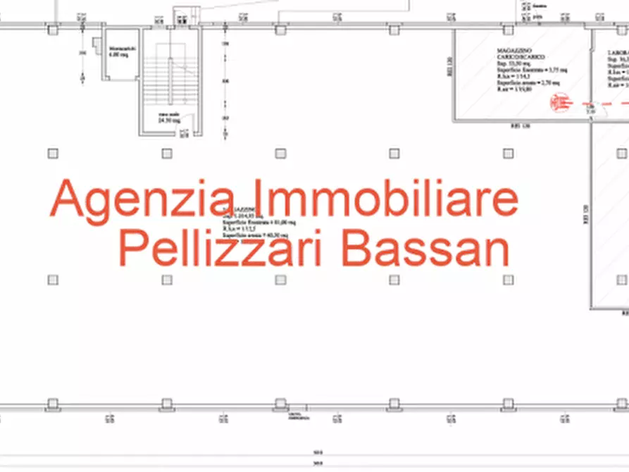 Immagine 3 di Capannone industriale in vendita  in VIA OBERDAN a Cornuda