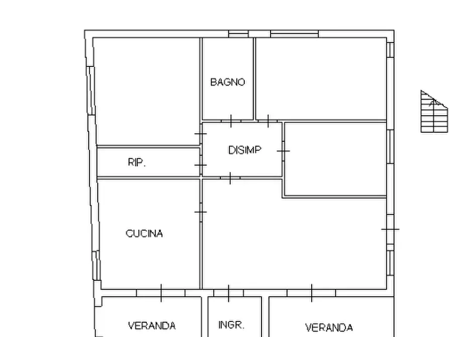 Immagine 7 di Villa in vendita  in Via Capo Passero n. 5 a Siracusa