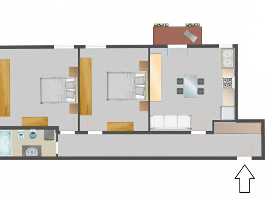 Immagine 20 di Appartamento in vendita  in Via Isonzo a Casalecchio Di Reno