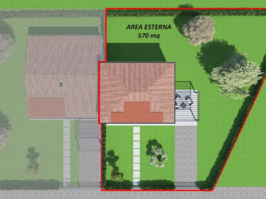 Immagine 3 di Casa bifamiliare in vendita  in via roma a Brugine