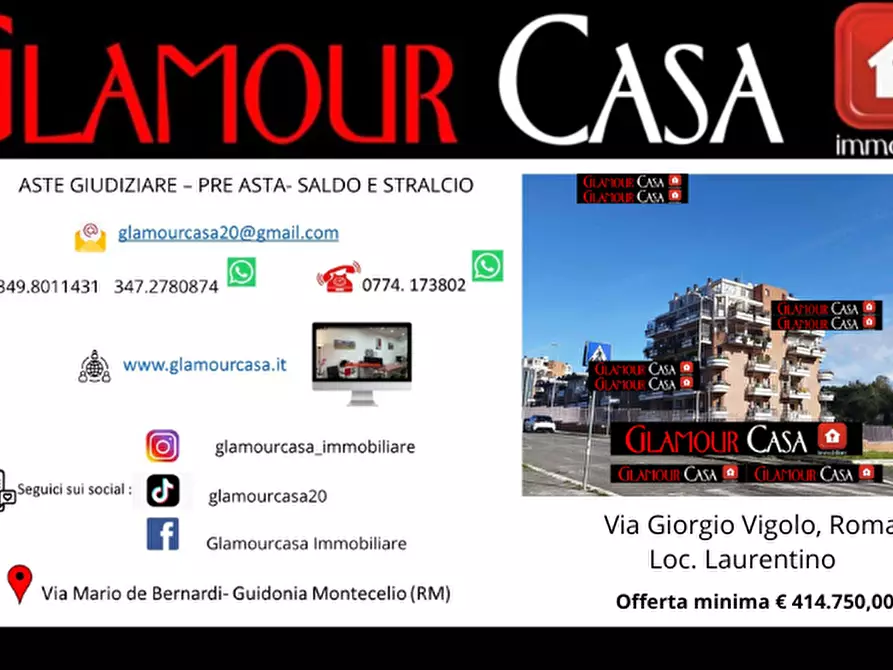 Immagine 1 di Appartamento in vendita  in Via Giorgio Vigolo a Roma