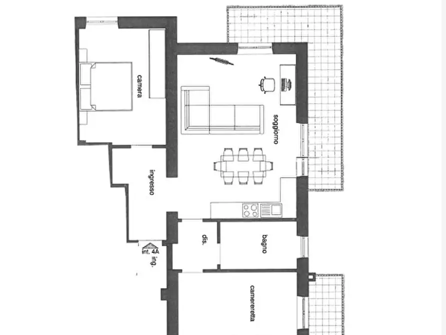 Immagine 19 di Appartamento in vendita  in VIA SANDIGLIANO a Roma