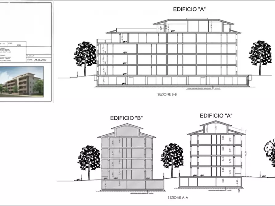 Immagine 19 di Attico in vendita  a Prato