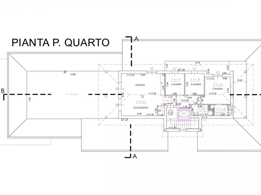 Immagine 21 di Attico in vendita  a Prato