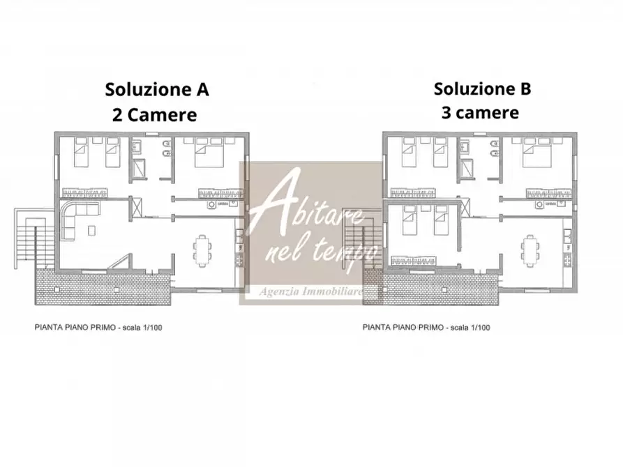 Immagine 2 di Casa bifamiliare in vendita  in Via Maglio a Fontaniva