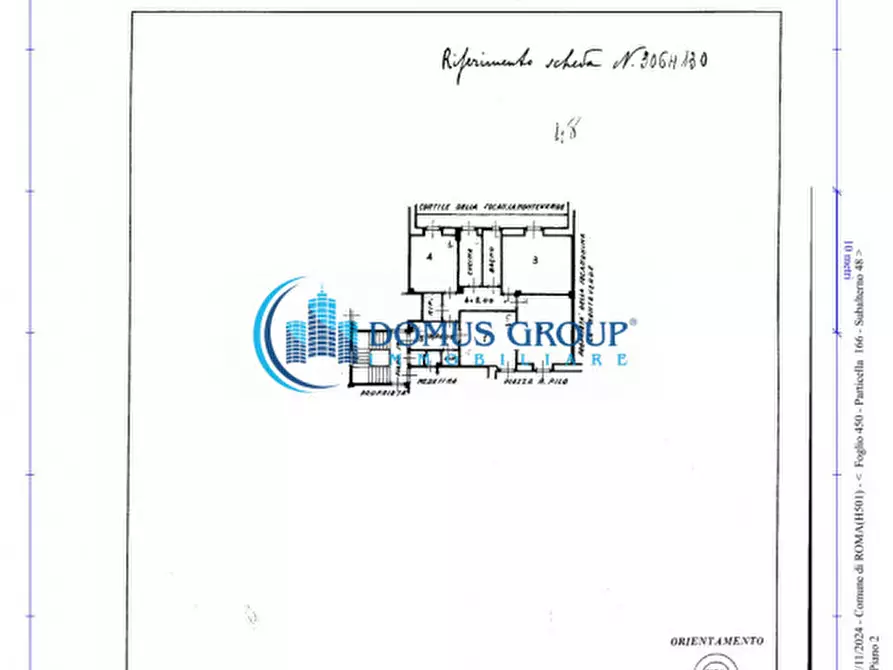 Immagine 29 di Appartamento in vendita  in Via Anton Giulio Barrili a Roma