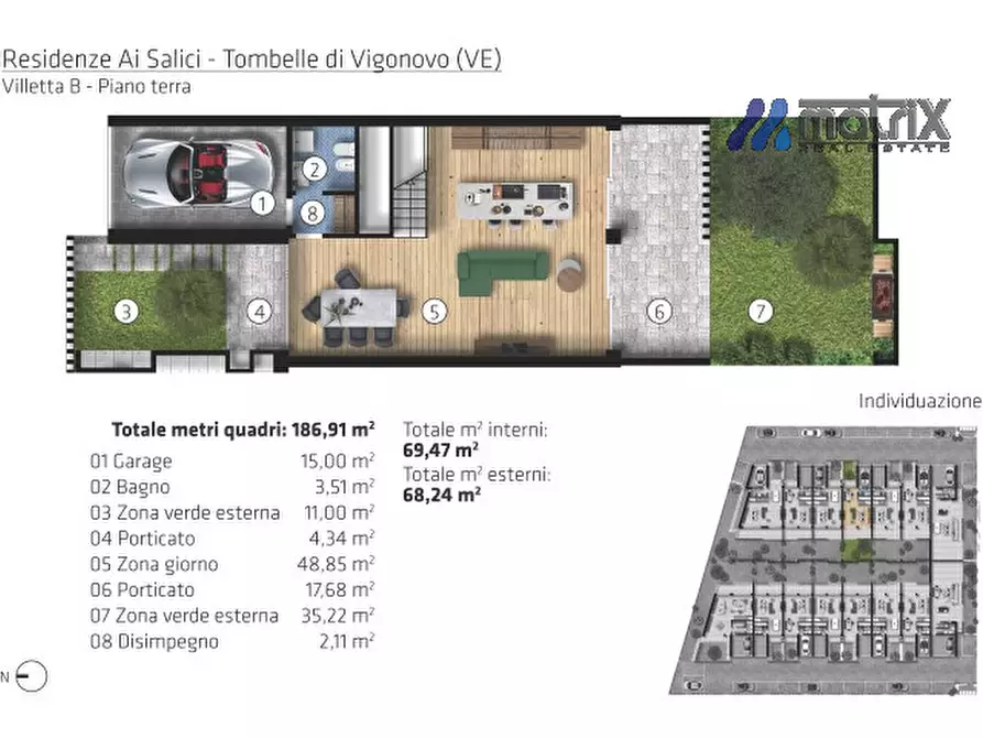 Immagine 59 di Villa in vendita  in Via Piave a Fosso'