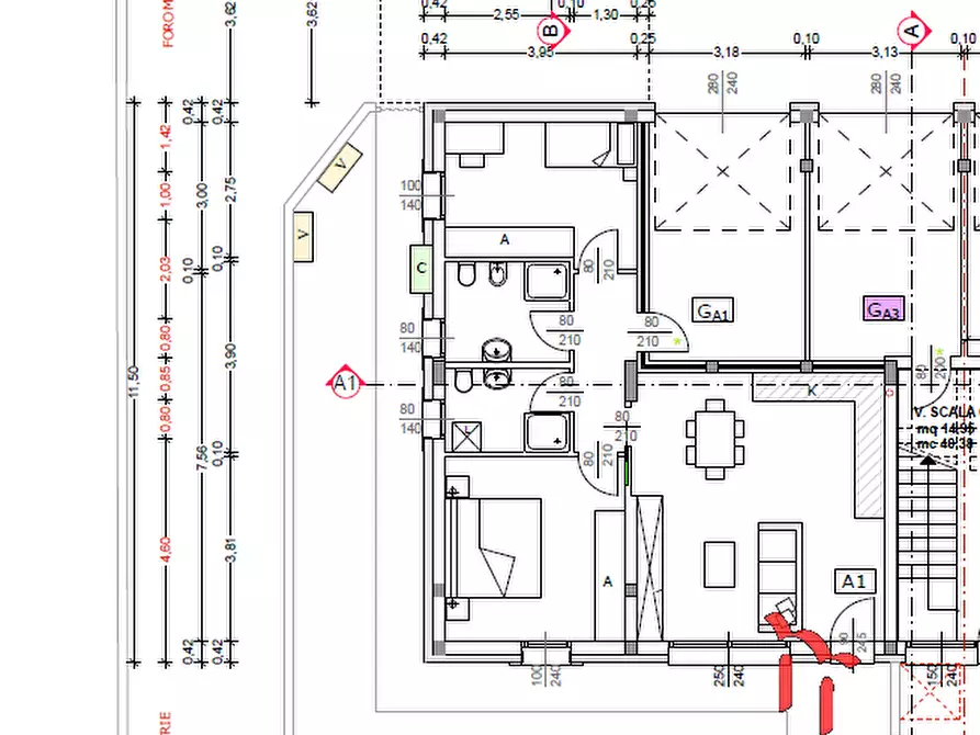 Immagine 13 di Appartamento in vendita  in via Don giovanni Bosco a Massanzago
