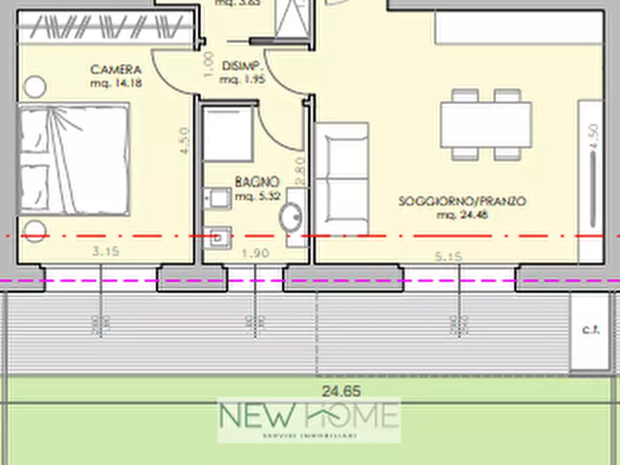 Immagine 8 di Appartamento in vendita  in via sacrafamiglia a Verona