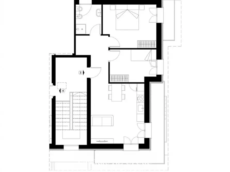 Immagine 7 di Appartamento in vendita  in Via Giuseppe Vaccari a Vicenza