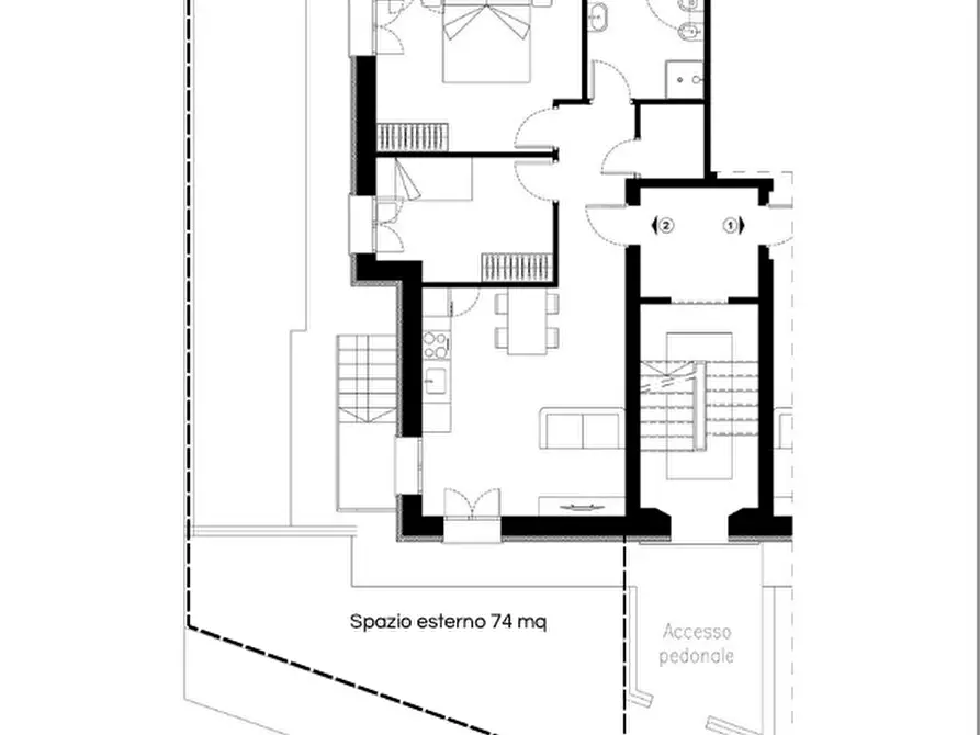 Immagine 10 di Appartamento in vendita  in Via Giuseppe Vaccari a Vicenza