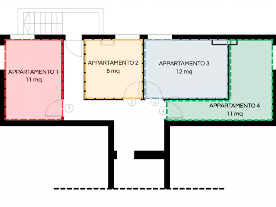 Immagine 12 di Appartamento in vendita  in Via Giuseppe Vaccari a Vicenza