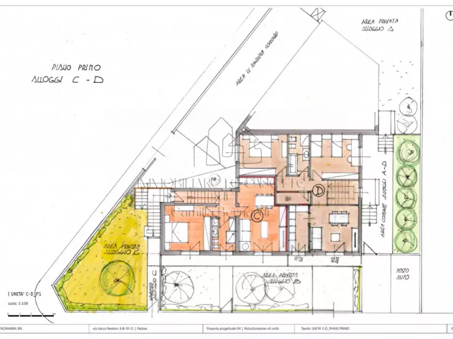 Immagine 6 di Appartamento in vendita  a Padova
