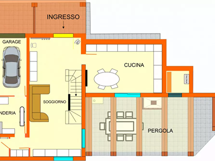 Immagine 26 di Casa bifamiliare in vendita  in via giacomo puccini a Costabissara