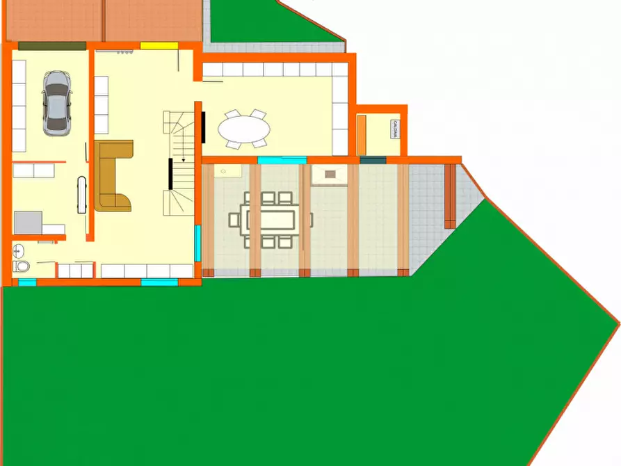 Immagine 29 di Casa bifamiliare in vendita  in via giacomo puccini a Costabissara