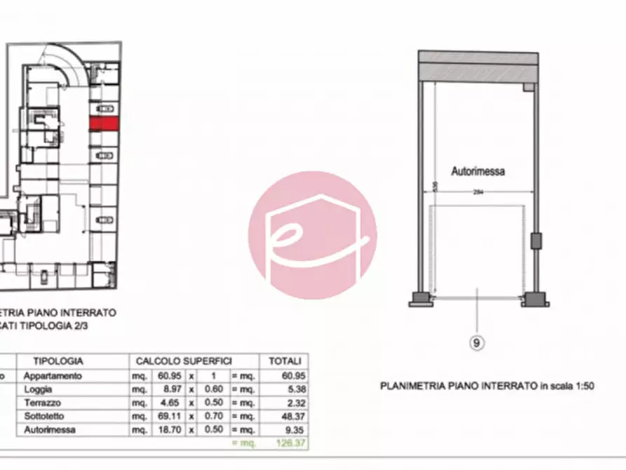 Immagine 14 di Appartamento in vendita  a Santarcangelo Di Romagna